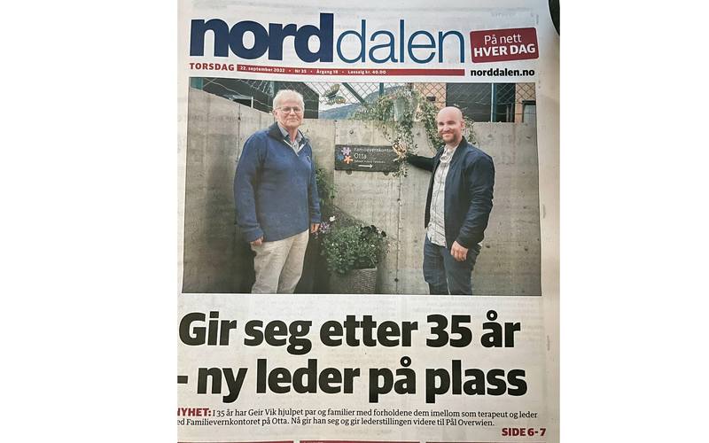 Ny leder på Otta